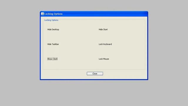Desktop Locking Java project смотреть онлайн