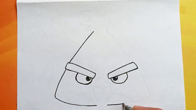 Angry Birds Drawing, painting, & coloring for kids & toddler ,Easy Drawing |How to draw Angry Birds смотреть онлайн