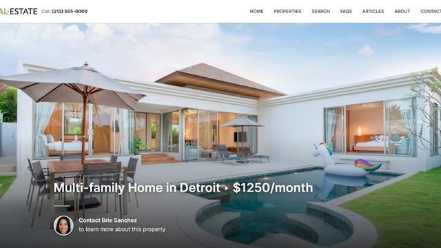 NC Real Estate WordPress Theme Showcase смотреть онлайн