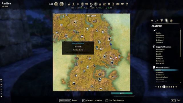 The Lover Mundus Stone Location | Elder Scrolls Online