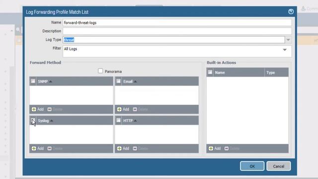 Config Log Forwarding смотреть онлайн