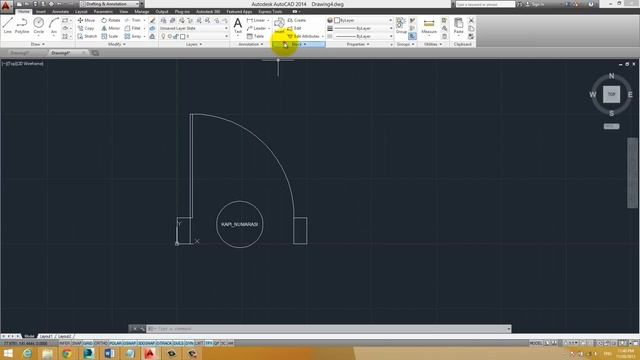 AutoCAD Dersleri #53 | Block Komutları 4 - Attributes (Etiketler) 1 смотреть онлайн
