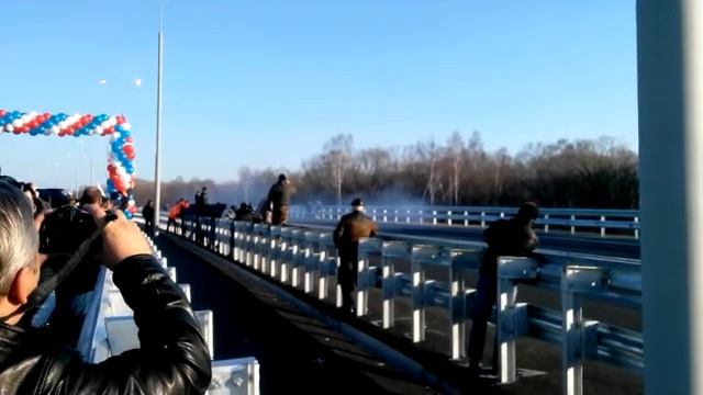 Открытие участка автодороги М60, Уссурийск, Тереховка смотреть онлайн