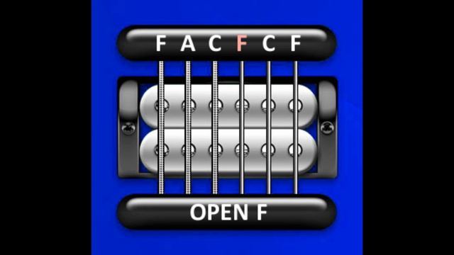 Perfect Guitar Tuner (Open F = F A C F C F) смотреть онлайн