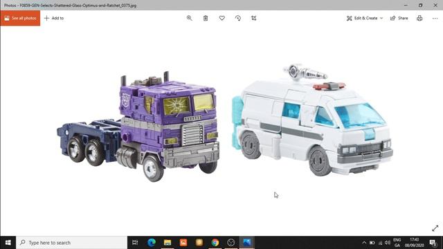 TRNASFORMERS SHATTERED GLASS OPTIMUS PRIME AND RATCHET REVEALED - NINJA KNIGHT смотреть онлайн