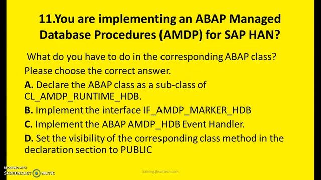 Test Your ABAP Skills with SAP S/4 HANA Quiz 1 - Challenge Yourself with #24! смотреть онлайн