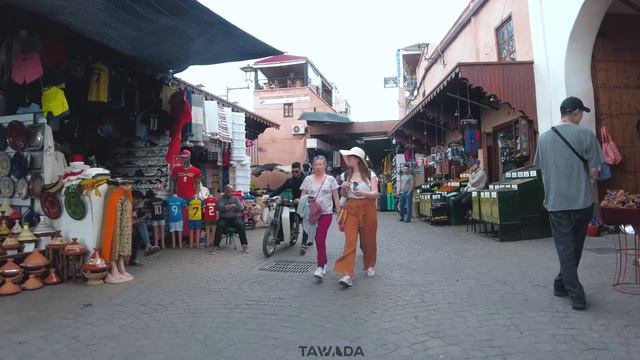 Marrakech City Walking Journey (4K UHD) Morocco