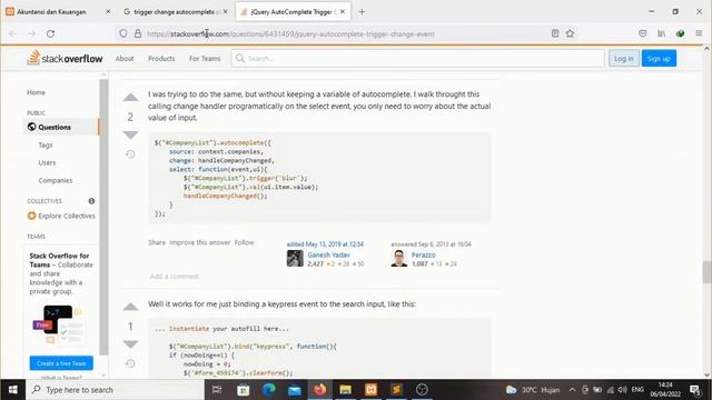 Cara Trigger change event pada jQuery смотреть онлайн