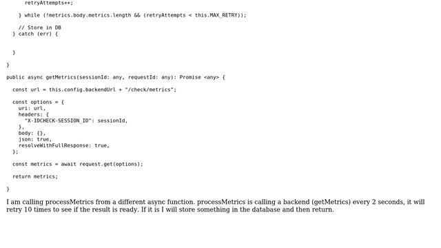 Code Review: Node.js http retry do while mechanism смотреть онлайн