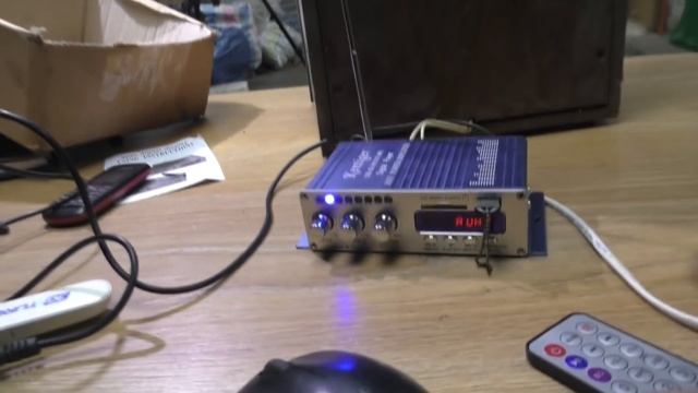 Компьютерный Усилитель для Колонок HY-502 из Китая! за 14 $ смотреть онлайн