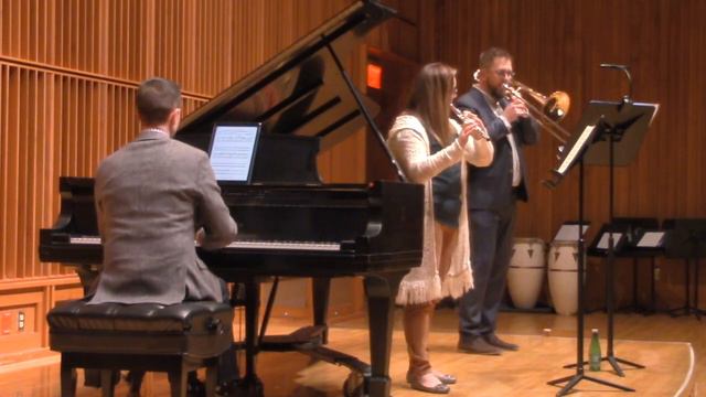 "Danzón" - Paquito D'Rivera (flute and trombone version) смотреть онлайн