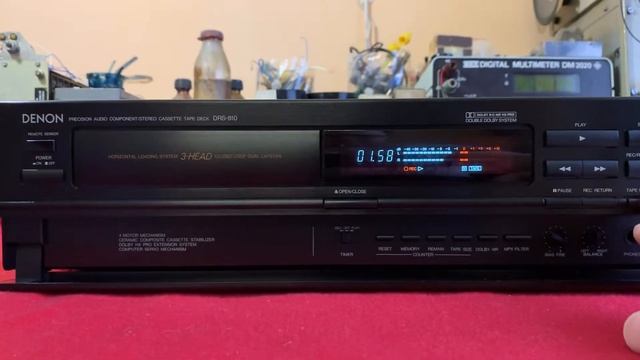 Denon drs-810. 4 мотора. 3 головки смотреть онлайн