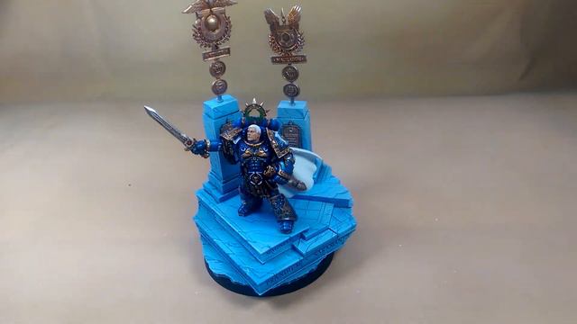 Forge World Warhammer 30k Roboute Guilliman Primarch of The Ultramarines - Painted смотреть онлайн