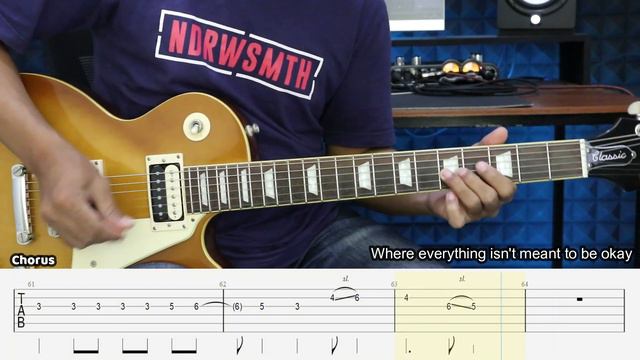 American Idiot - Green Day - Guitar Instrumental Cover + Tab смотреть онлайн