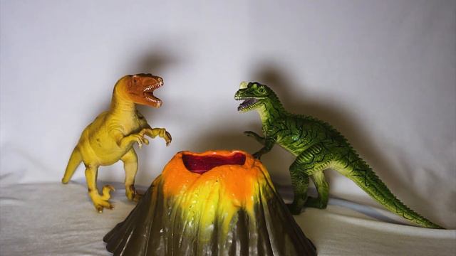 Игровой набор вулкан и динозавры смотреть онлайн