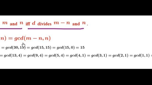 Euclid's algorithm for GCD with Python Implementation| Euclid's Division Algorithm|Number Theory смотреть онлайн