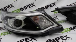 Kia Rio 3 2015-2017 года. Фары линзованные