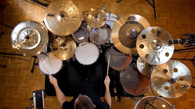 DRUMSOLO: Lefthand Hi-Hat, Snare & Cowbell Pattern & Samba Reggae Groove Ending смотреть онлайн