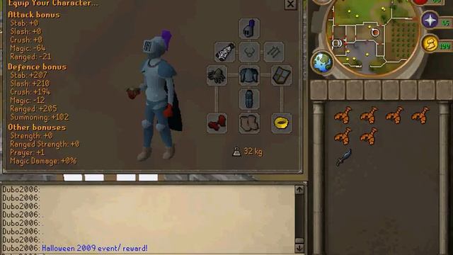 runescape 2009 halloween event / costume and items смотреть онлайн
