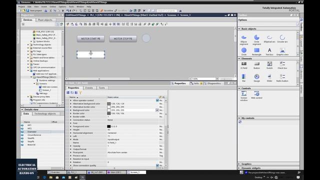 COM24. Use Web Page to Control and Monitor Your PLC via Siemens "View Of Things" in TIA Portal V17 смотреть онлайн
