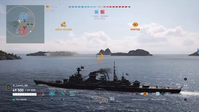 WoWs Legends: KMS Roon (Azur Lane)