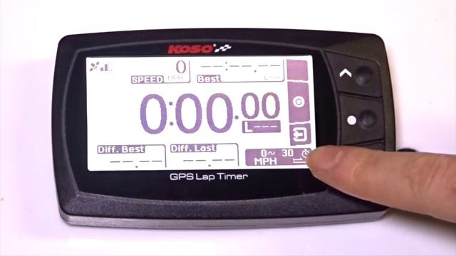 GPS Lap Timer - Target Speed смотреть онлайн
