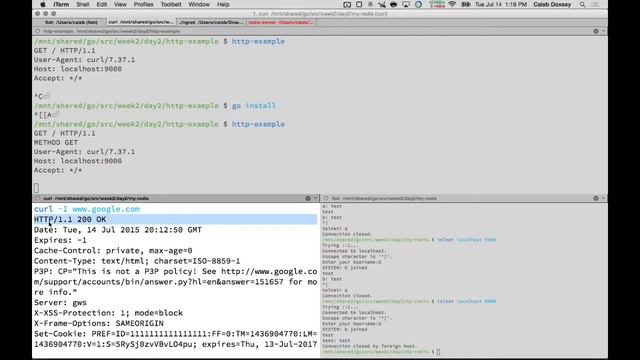 Golang HTTP Server смотреть онлайн