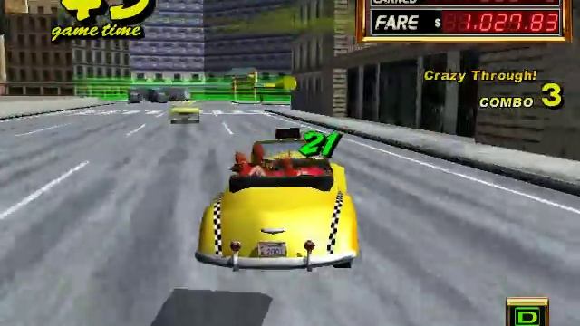 Прохождение Crazy Taxi 2 серия 2 (Еще один странный городок) смотреть онлайн