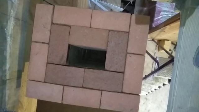 Третий ряд распушки кирпичной трубы печи смотреть онлайн