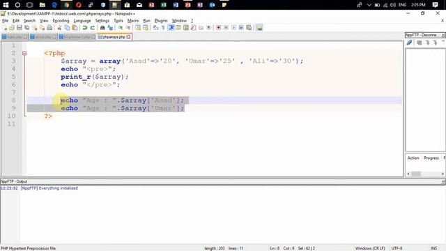 Lecture 2 PHP Associative Arrays Part 1 смотреть онлайн