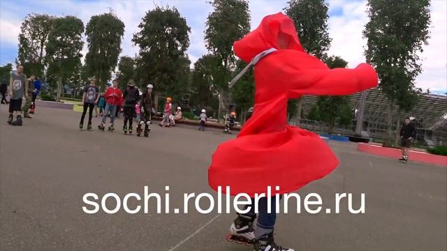 Новогодние сборы роллеров в Сочи | Школа роликов RollerLine Роллерлайн в Москве смотреть онлайн