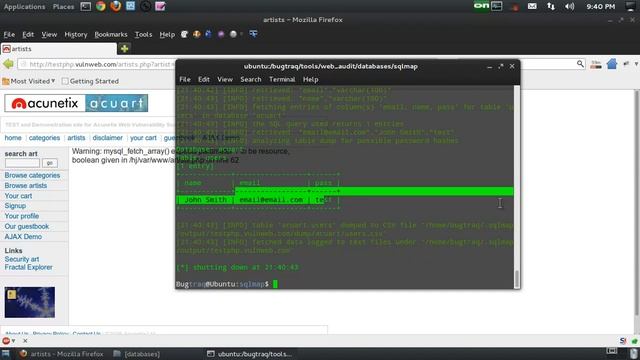 Tutorial-Basico de invasao com SQL MAP смотреть онлайн
