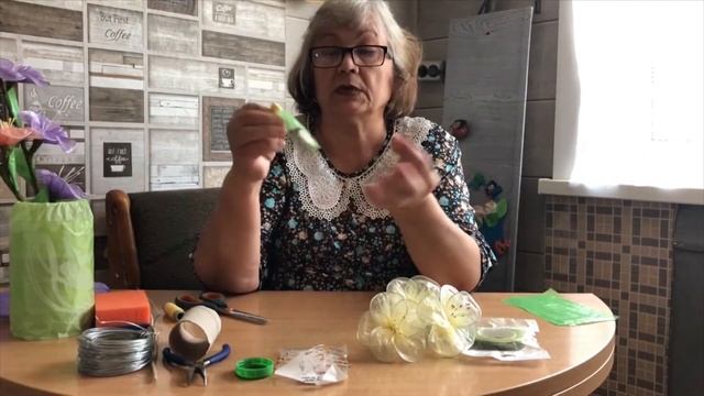 Мастер-класс по изготовлению цветов из полиэтиленовых пакетов своими руками смотреть онлайн