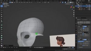 Создание персонажа в Blender. Моделим голову и шею. Часть 3.
