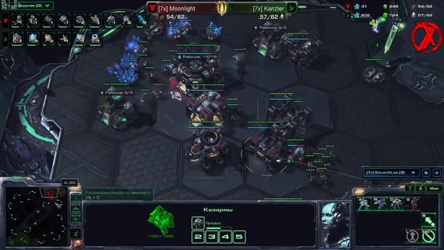 29.11.2015 - 7x ВКТ LotV 1: [7x]Moonlight vs [7x]Kanzler смотреть онлайн