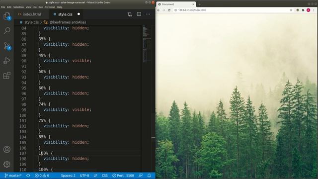 How To Make Cube Image Carousel Using Only HTML & CSS смотреть онлайн