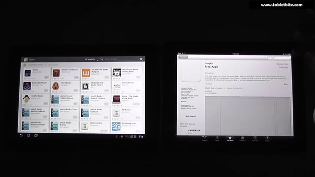Asus EEE Pad Slider vs Apple iPad 2 - video comparison смотреть онлайн