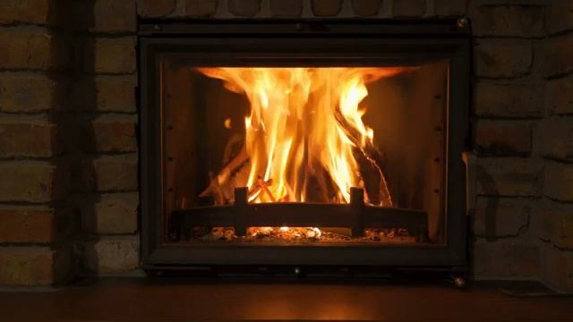 Relaxing Christmas Carols Music with Fireplace, Sweet Instrumental Christmas Music to Relaxing смотреть онлайн