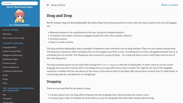 Ren'Py Drag & Drop System Tutorial - Part 1 смотреть онлайн