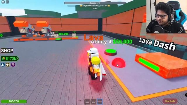 Roblox We Become LAVA GOD in Elemental Power Tycoon смотреть онлайн