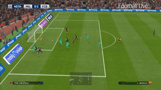 PES 2017 | AC Milan vs FC Barcelona | UEFA Champions League смотреть онлайн