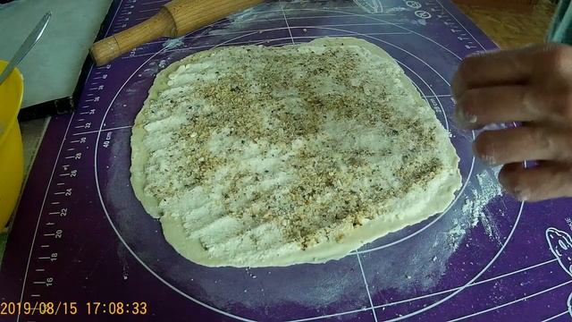 Пироги с тыквой и грибами