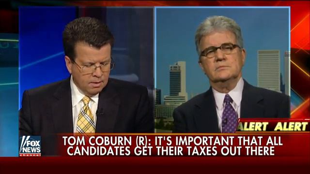Tom Coburn urges all candidates to release their taxes смотреть онлайн