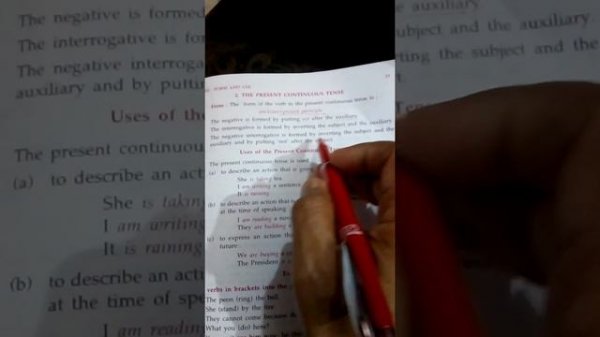 Present Continuous tense