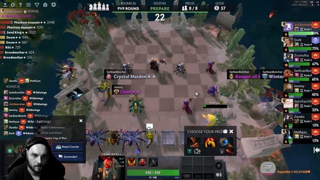 dota auto chess - unbeatable naga combo in auto chess ? - queen gameplay autochess смотреть онлайн