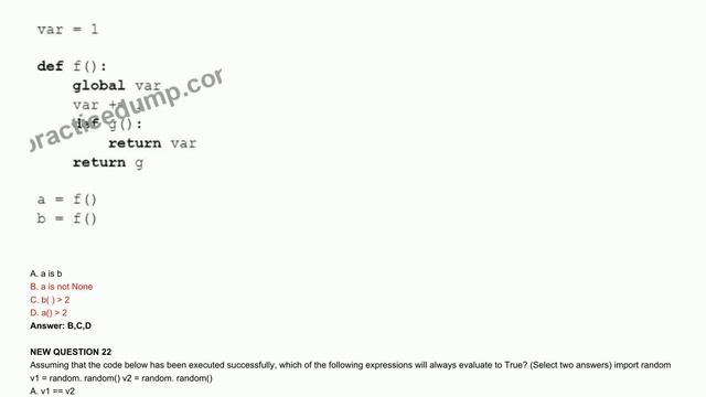 [Aug, 2022] Practicedump PCAP-31-03 PDF Dumps and PCAP-31-03 Exam Questions (16-31) смотреть онлайн