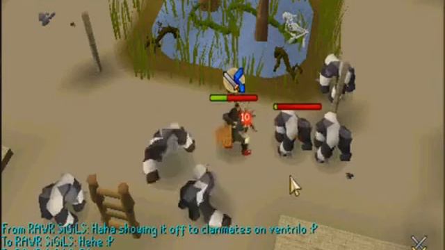 Dharok Maxing In Runescape 100+ Hits Without Salve Ammy! Before Constitution Update. -Nevr GiveUp-