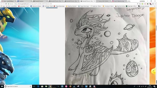A QUACKALAKES DRAGON?! ? DML Forum Fan Art! ? смотреть онлайн