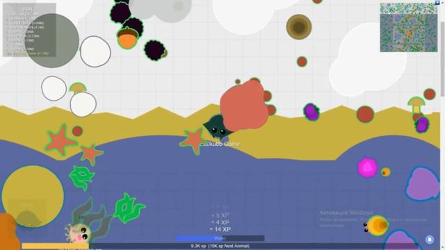 Mope.io. Игра мопио про животных. смотреть онлайн