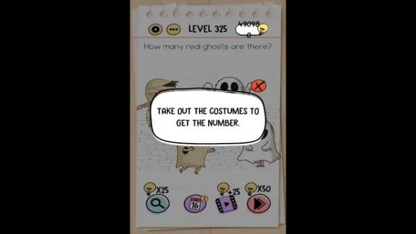 Brain Test Tricky Puzzles Level 316-335 Walkthrough